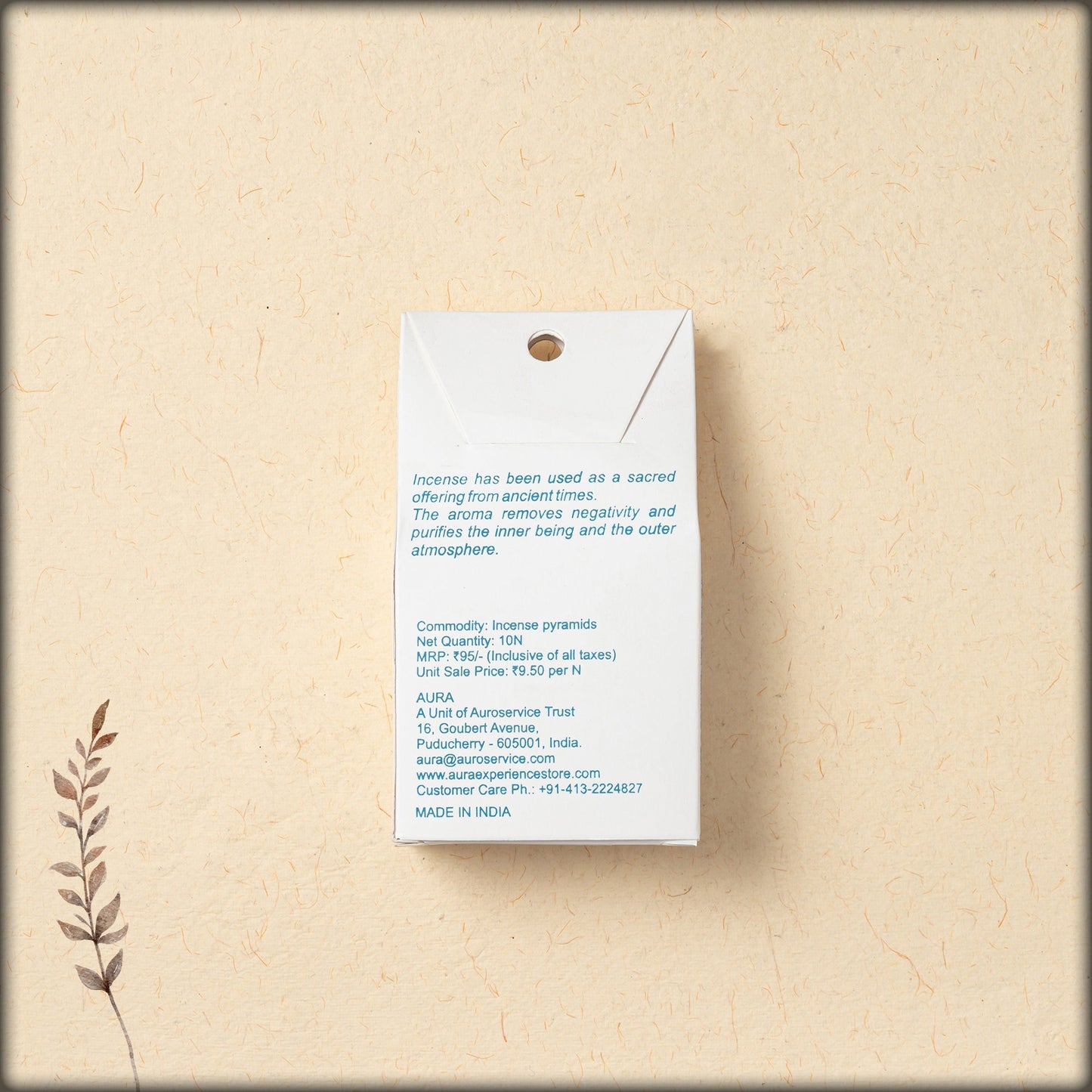 aura jasmine incense pyramids