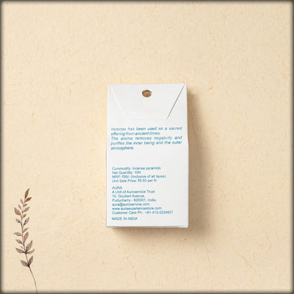 aura jasmine incense pyramids