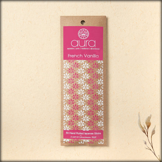 aura french vanilla incense sticks