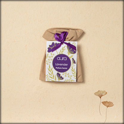 aura lavender perfume sachet