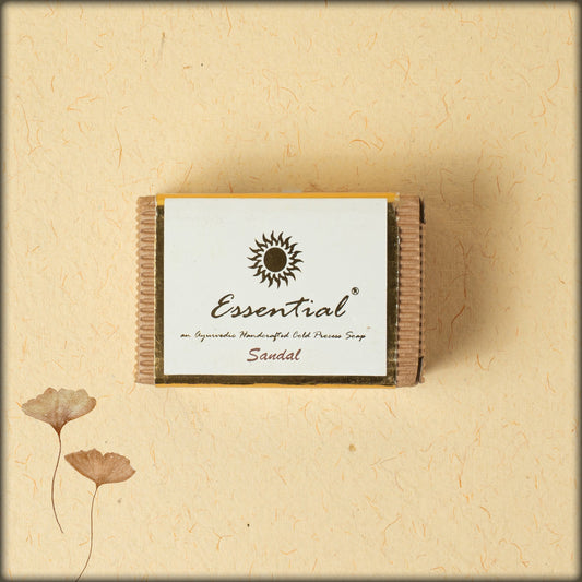 essential sandal ayurvedic handcrafted cold process soap
