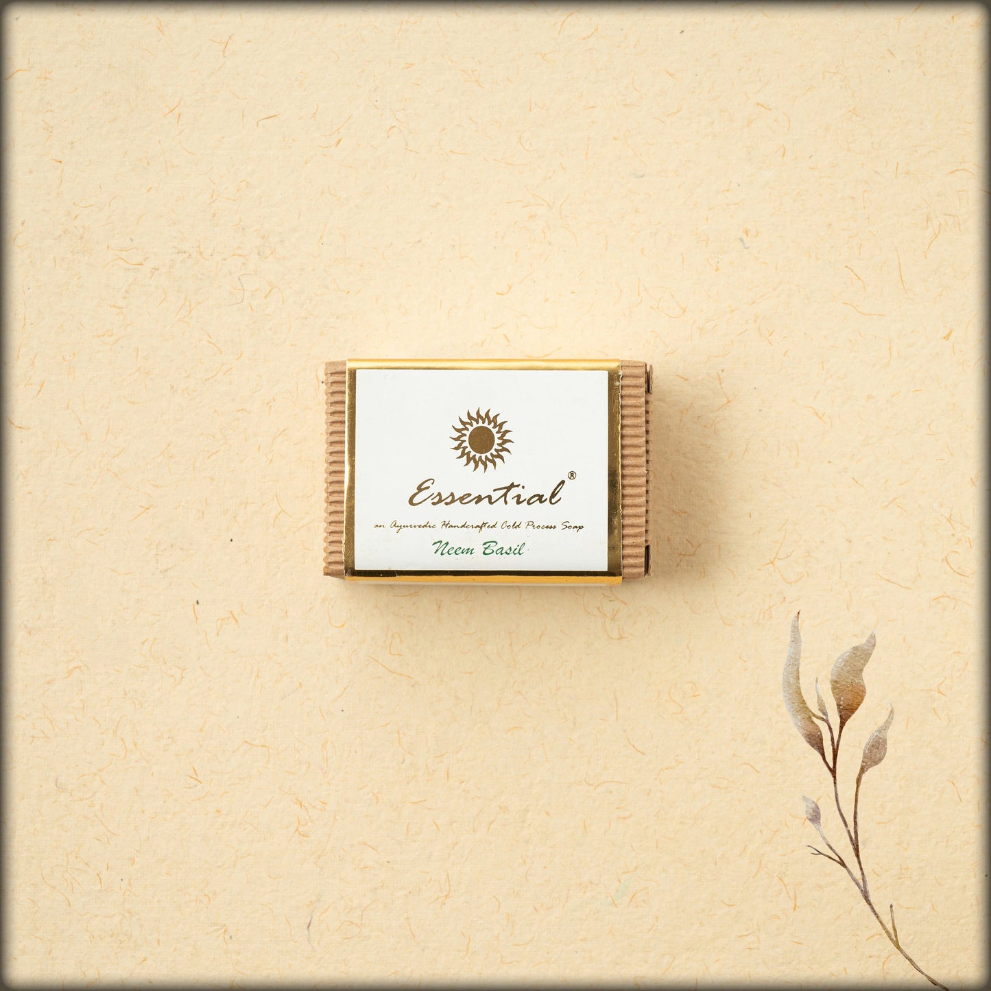 essential neem basil ayurvedic handcrafted cold process soap