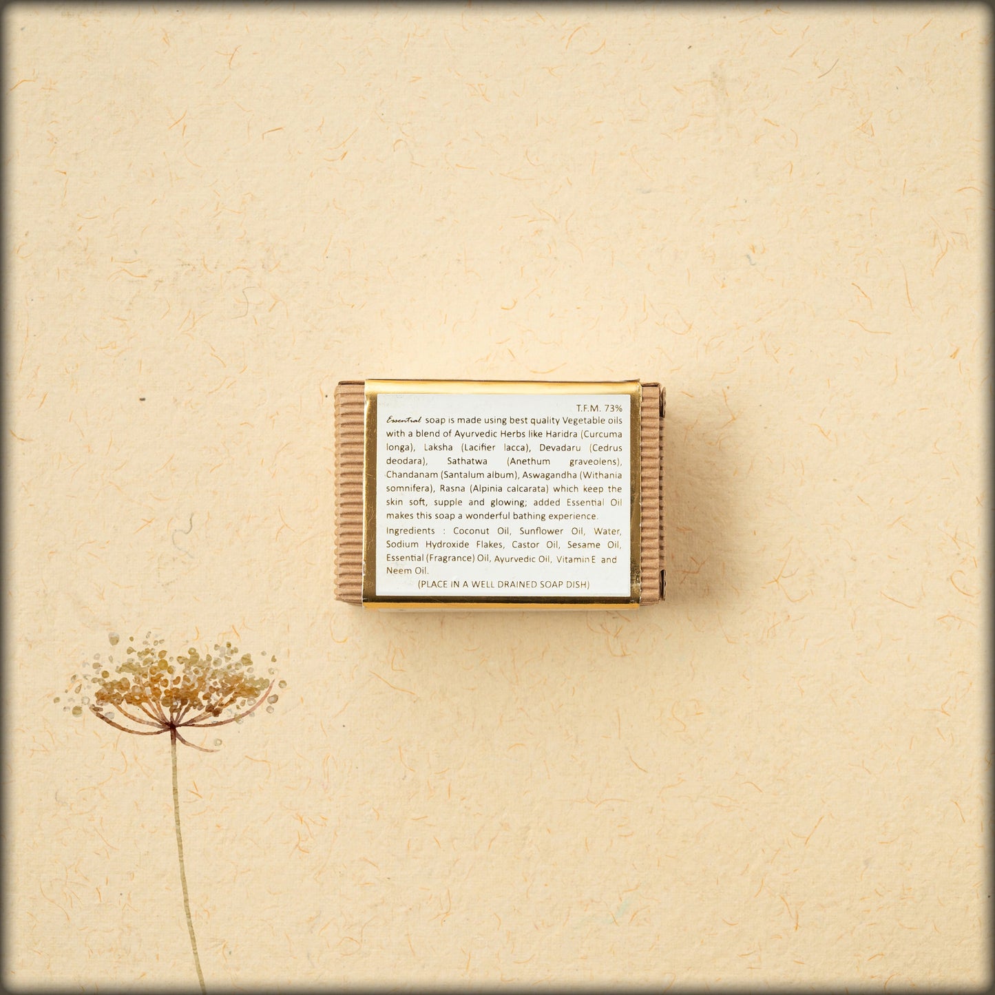 essential neem basil ayurvedic handcrafted cold process soap