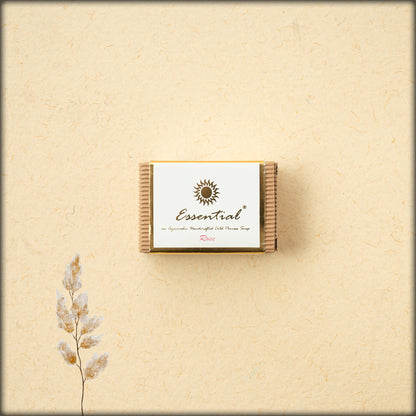 essential rose ayurvedic handcrafted cold process soap