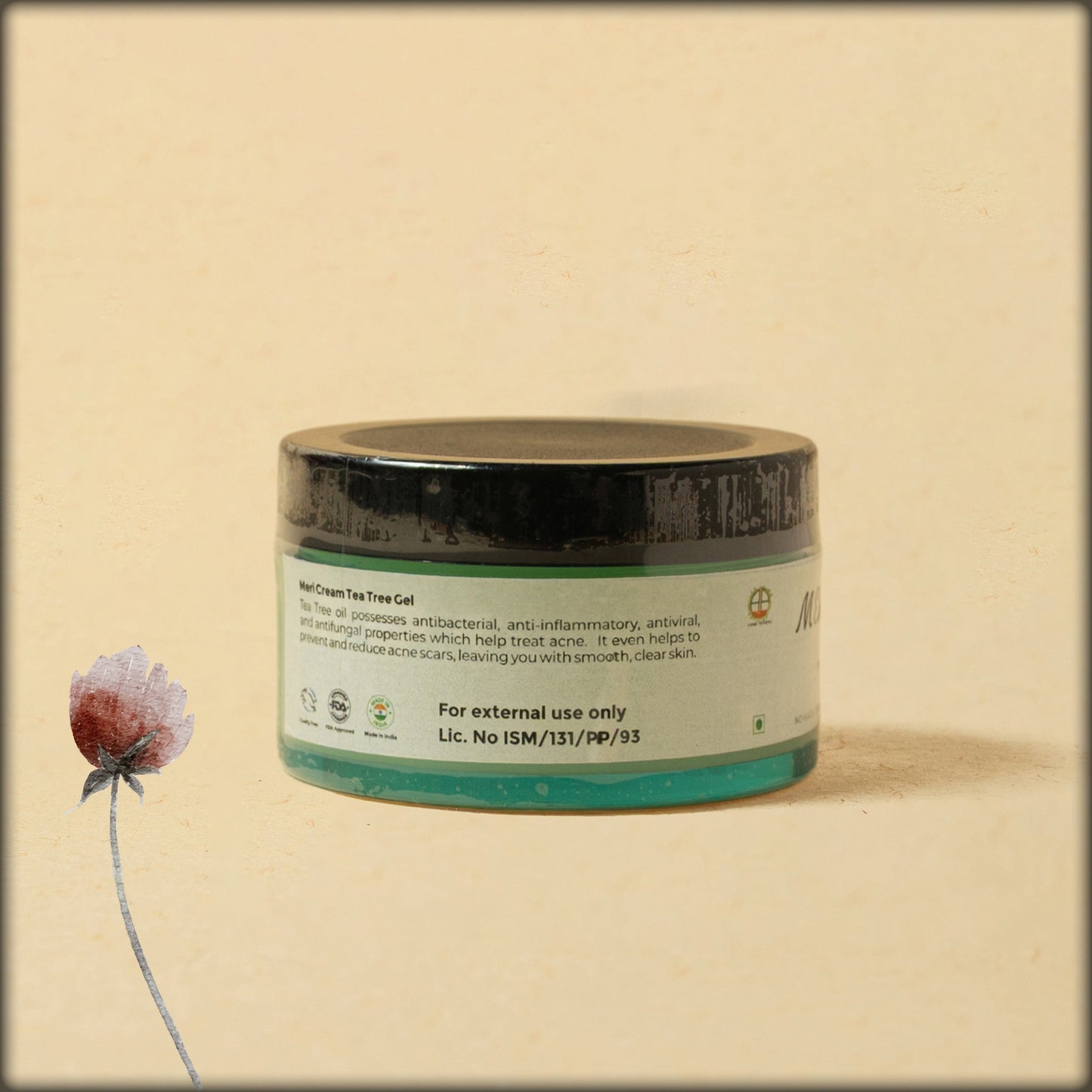 auro pharma meri cream ayurvedic proprietary medicine tea tree gel for acne prone skin
