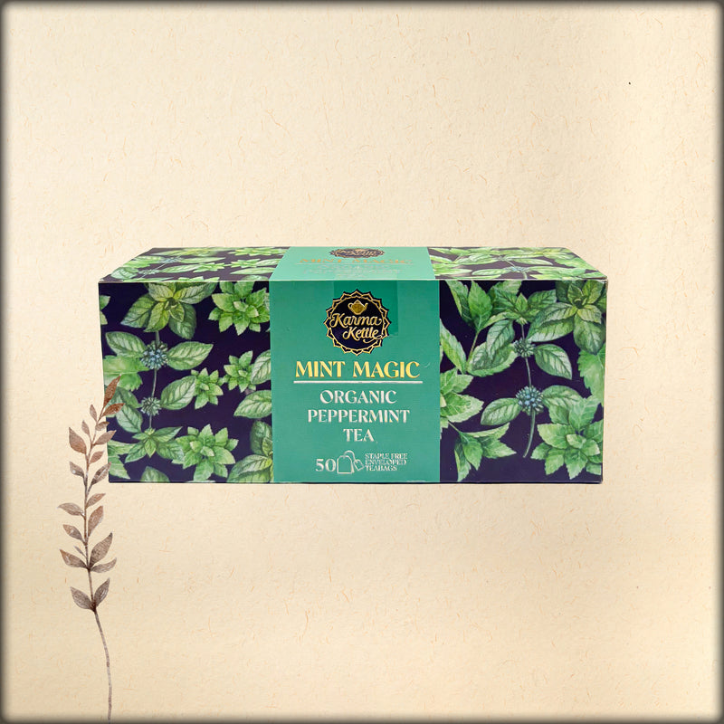 organic peppermint tea bags