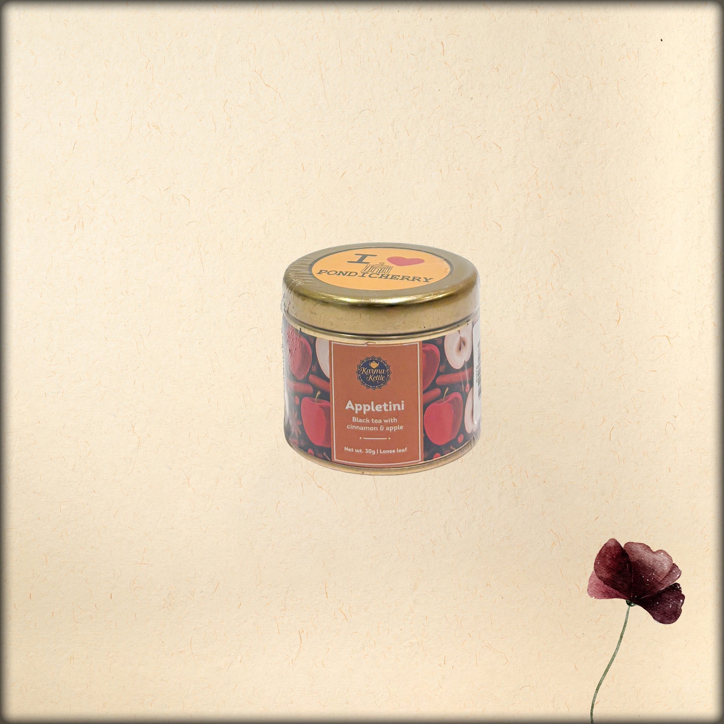 Appletini black tea with cinnamon n apple