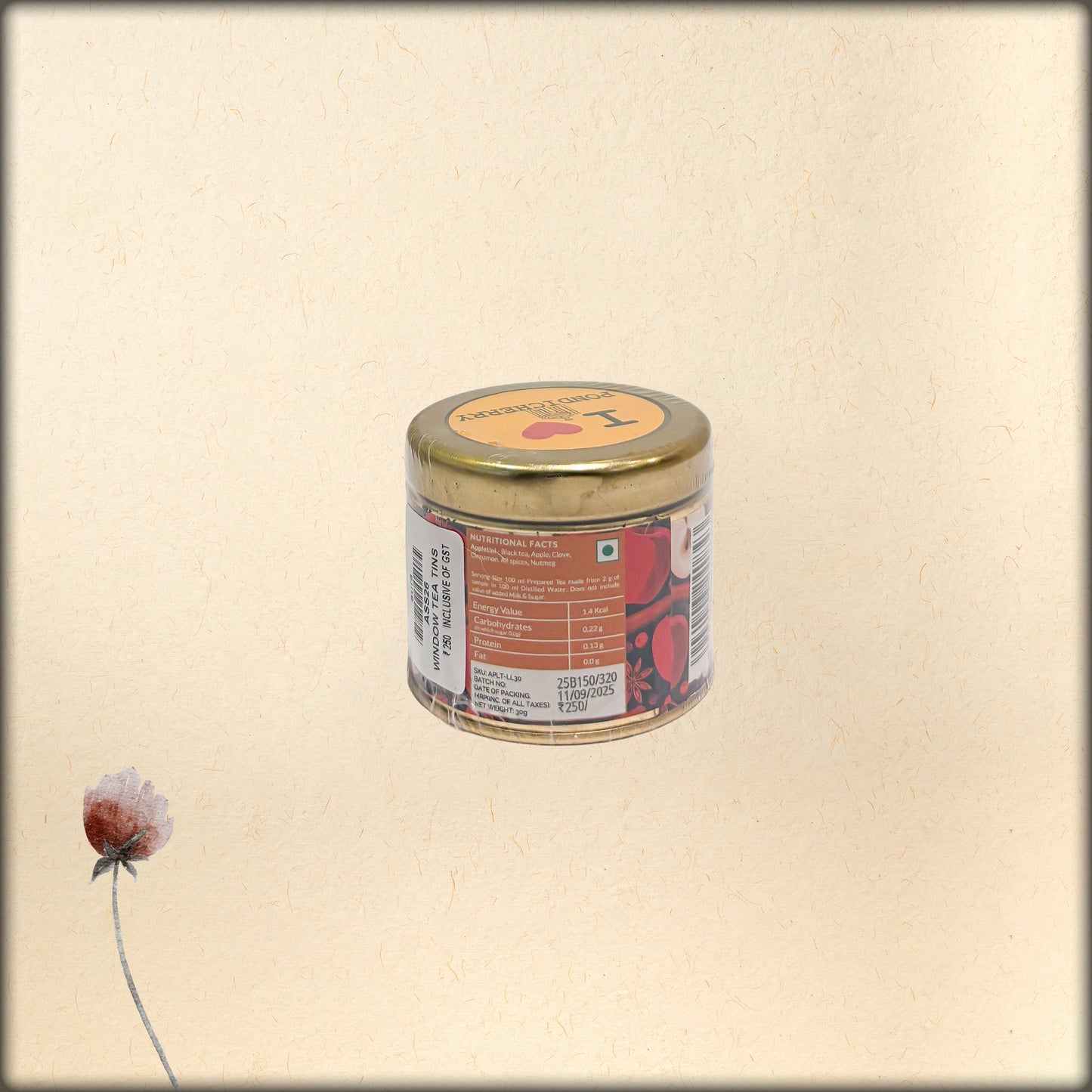 Appletini black tea with cinnamon n apple