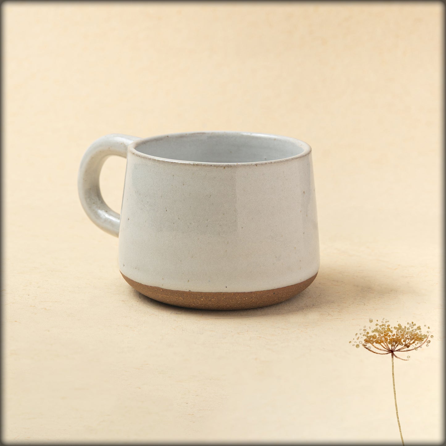 aura white mug