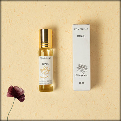 online shopping long lasting Indian Bakul Fragrance Roll-On available in aura experience store puducherry