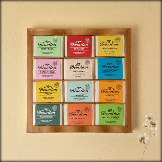 devotion bath soap gift set