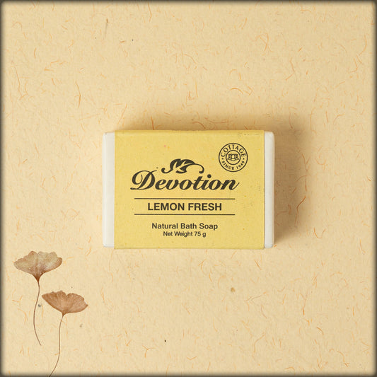 devotion lemon fresh natural bath soap