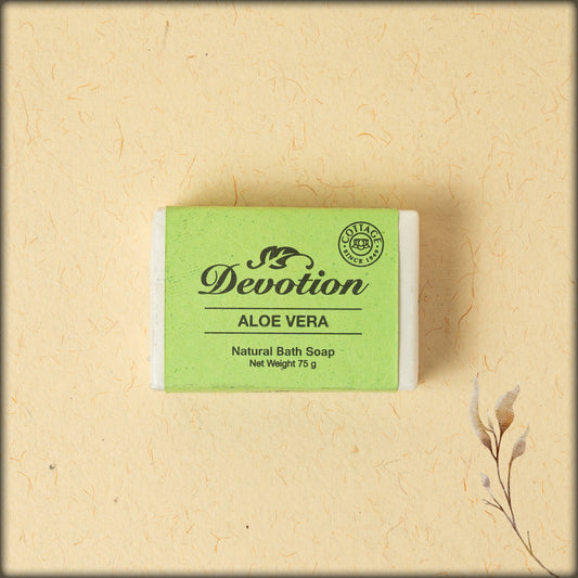 devotion aloe vera natural bath soap