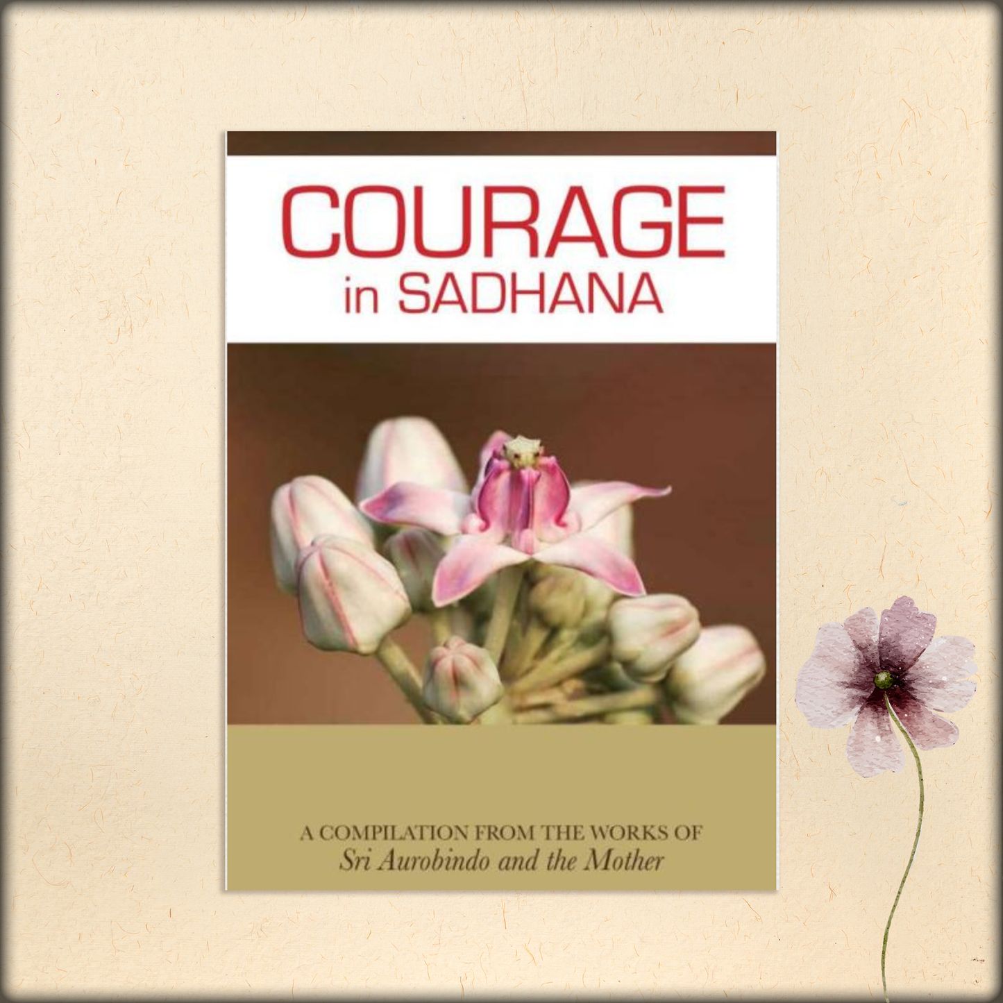 courage in sadhana - a compilation from the works of sri aurobindo and the mother