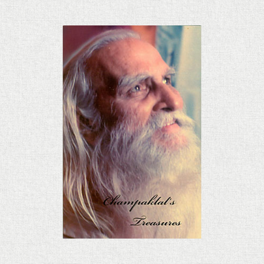 Online shopping Champaklal's Treasures from the Writings and Talks of Sri Aurobindo and the Mother, softcover with 262 pages available in the Aura Store, Puducherry.