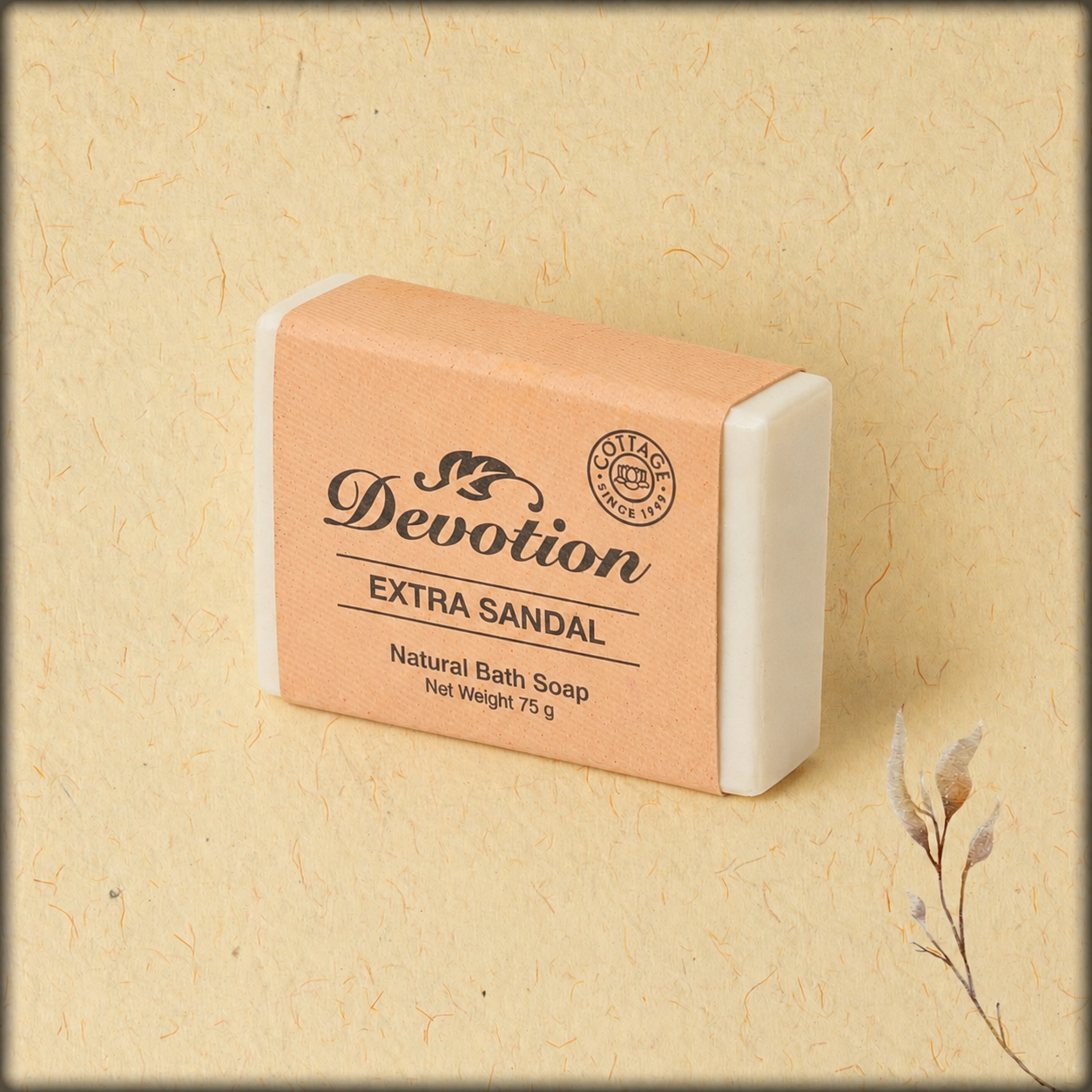extra sandal natural bath soap - devotion