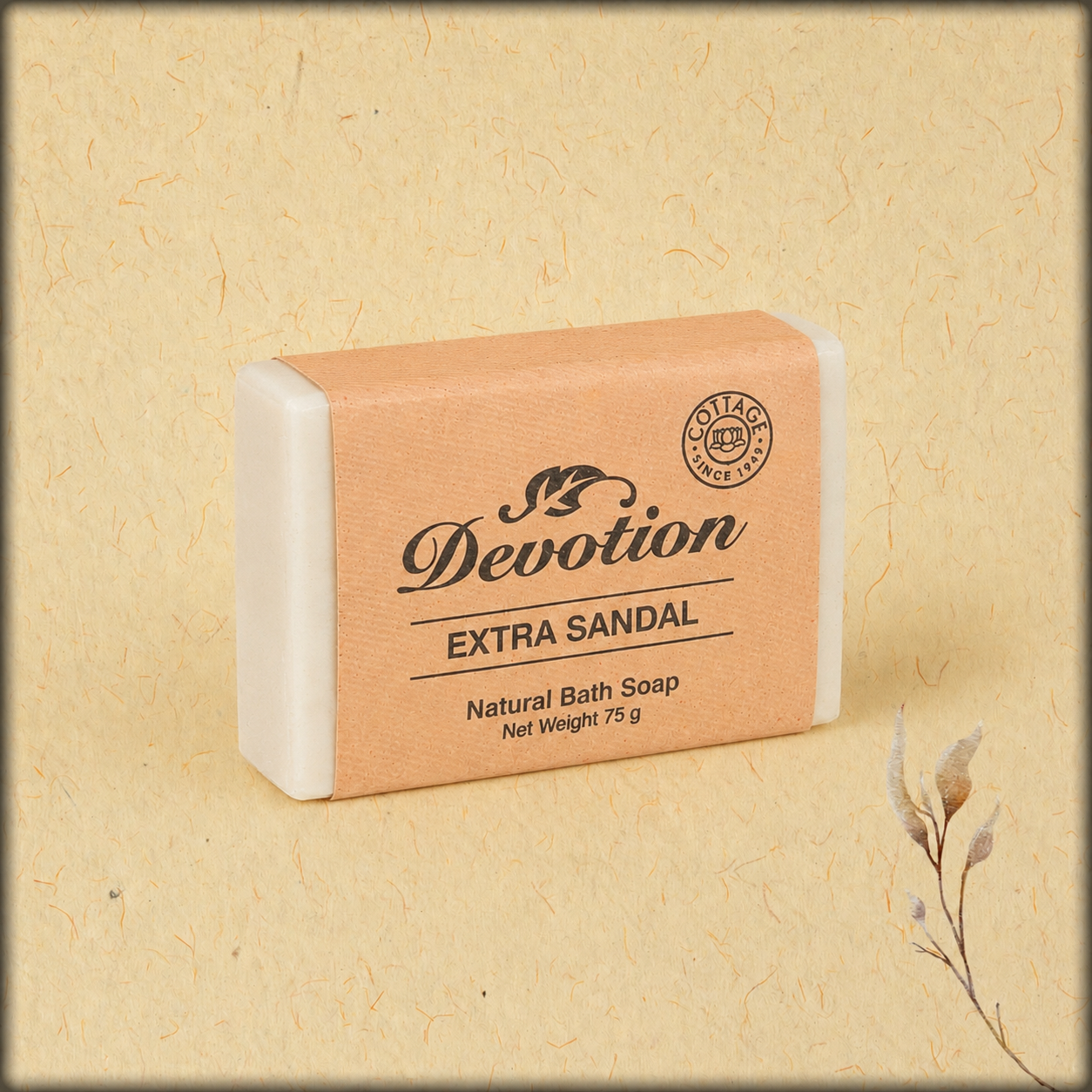extra sandal natural bath soap - devotion