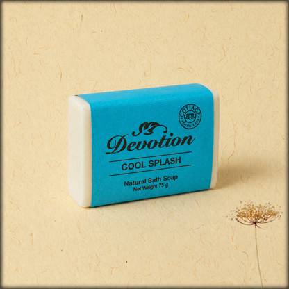 cool splash natural bath soap - devotion