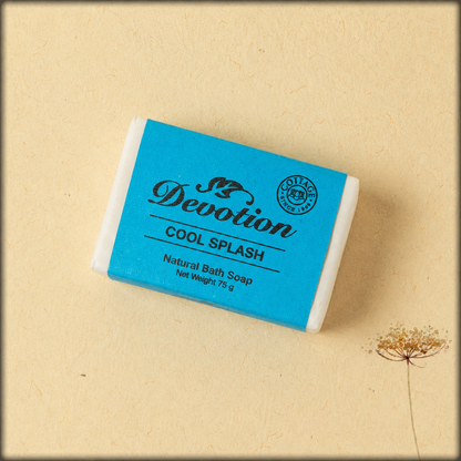 cool splash natural bath soap - devotion
