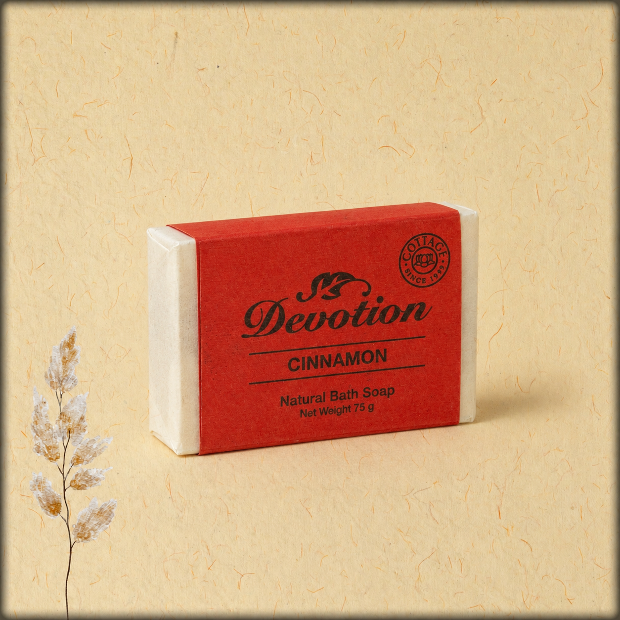 cinnamon natural bath soap - devotion