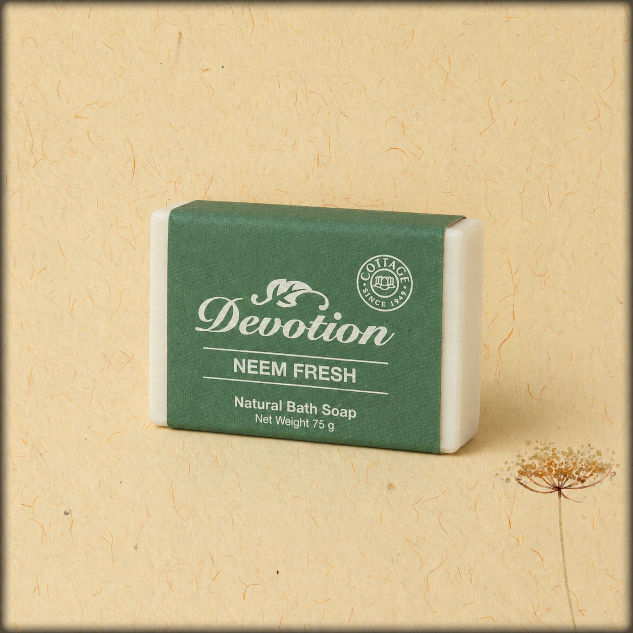 neem fresh natural bath soap - devotion