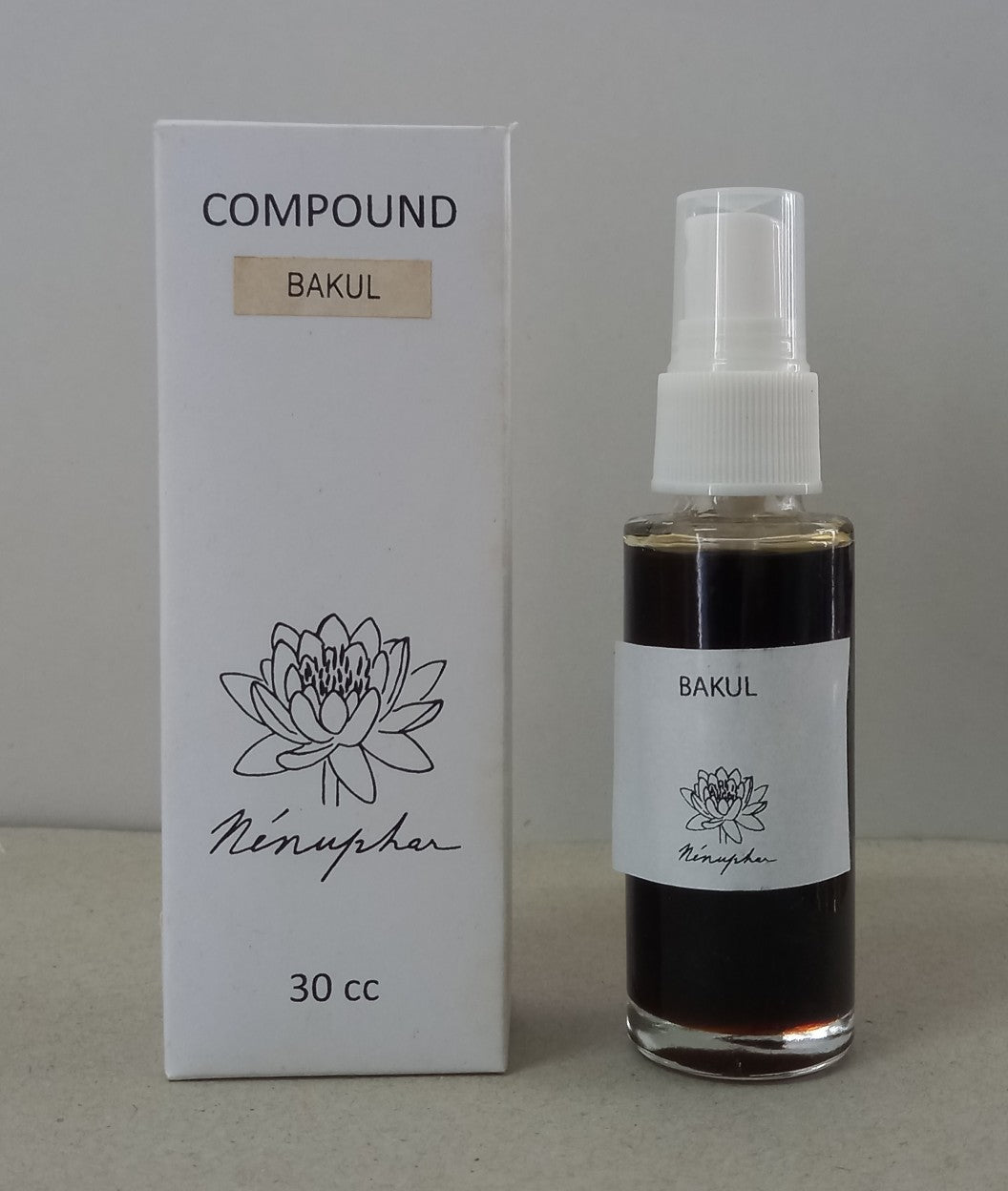 unisex bakul 30 ml perfume spray manufactured by laboratoires senteurs, pondicherry