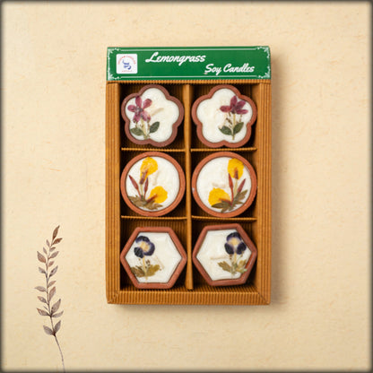 deepam candles lemongrass soy candles