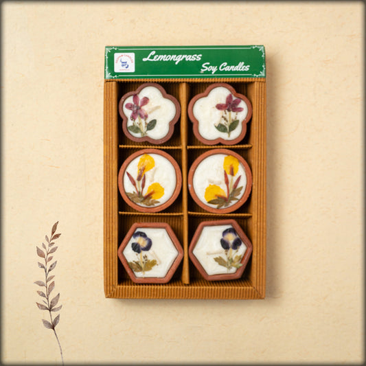 deepam candles lemongrass soy candles