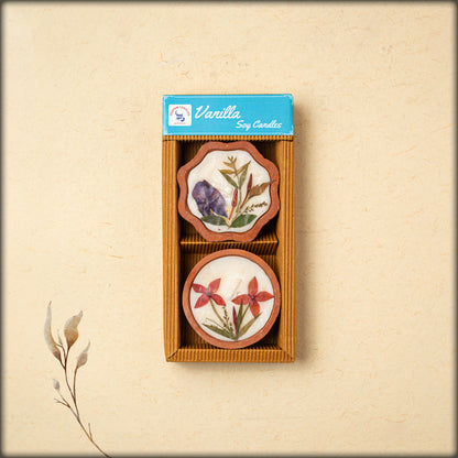 deepam candles vanilla soy candles