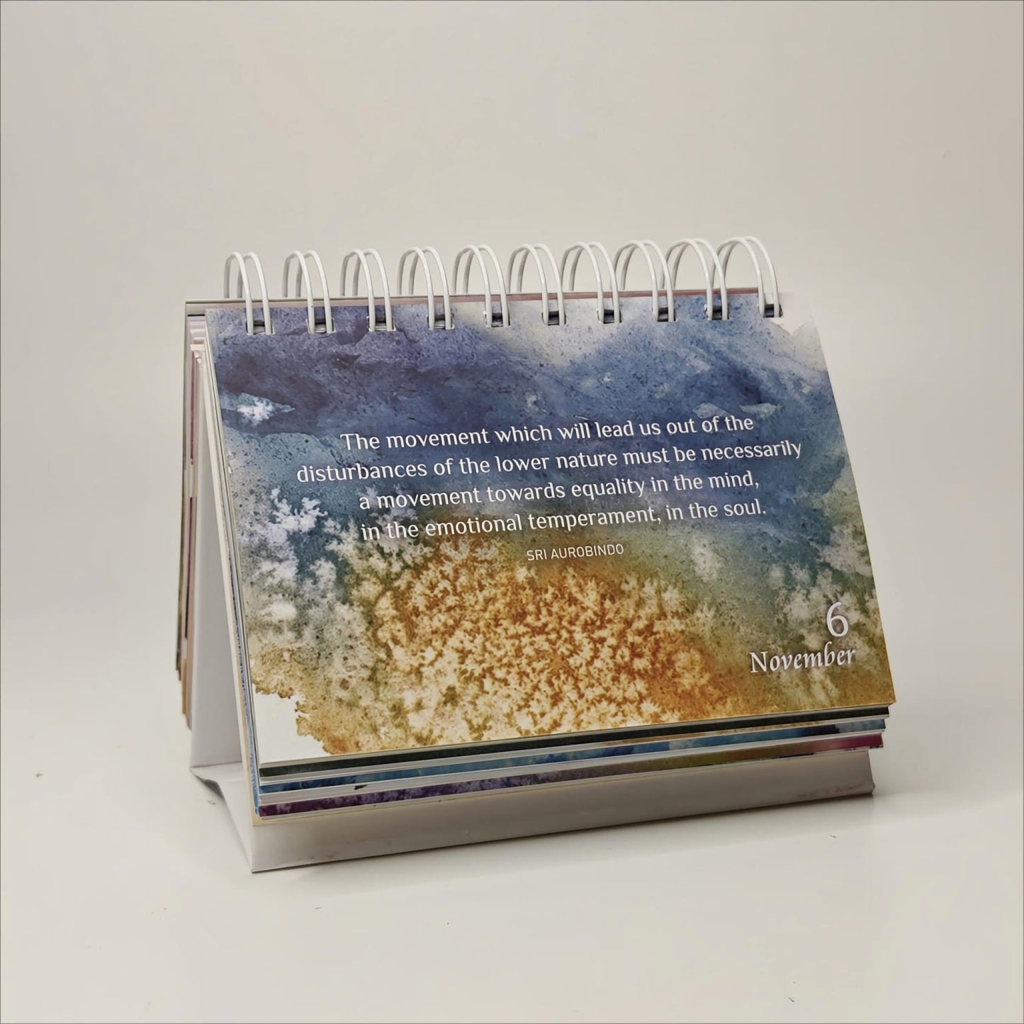 Daily Quotation Desk Calendar - Sri Aurobindo Ashram Pondicherry