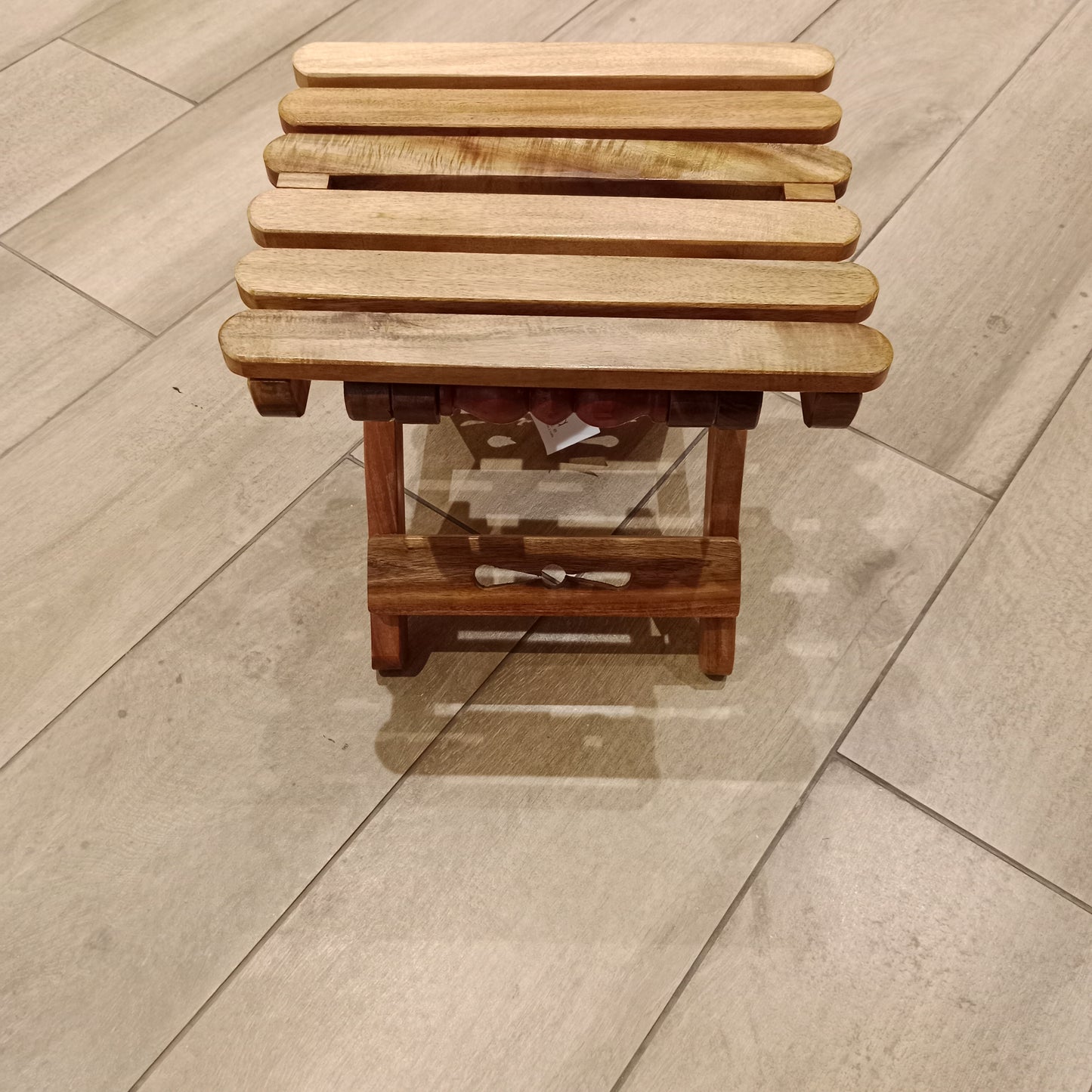 Portable Wooden Foldable Stool