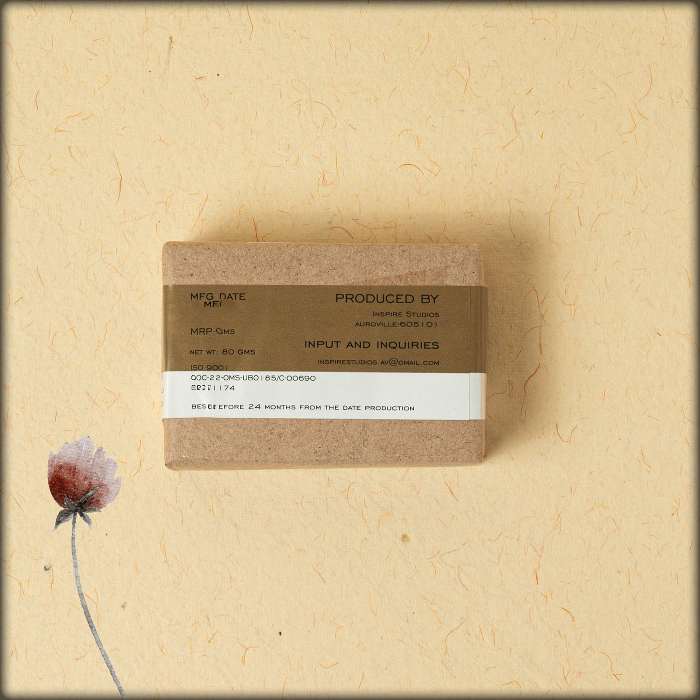 inspire studios matti multani mitti and rose handcrafted soap