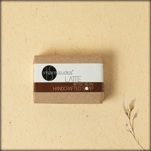 inspire studios latte coffee bean handcrafted soap