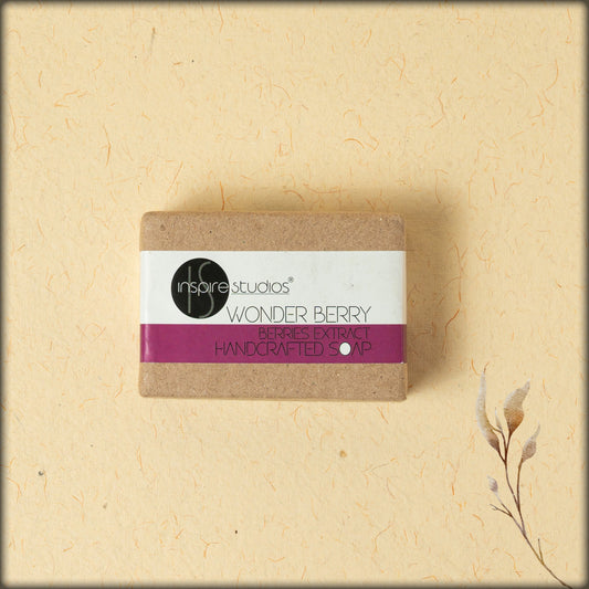inspire studios wonder berry berries extract handcrafted soap