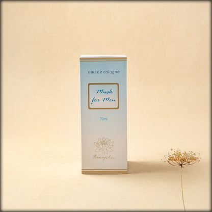 aura eau de cologne musk for men