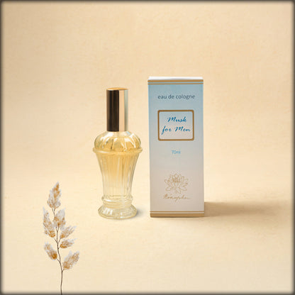 aura eau de cologne musk for men