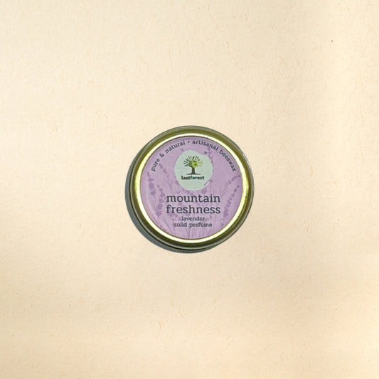 last forest mountain freshness lavender solid perfume