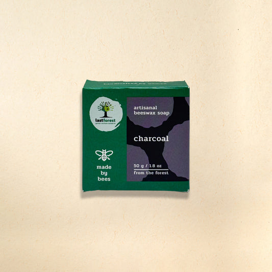 Charcoal beeswax soap