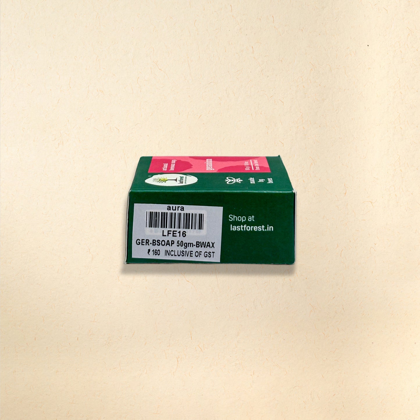 Geranium beeswax soap