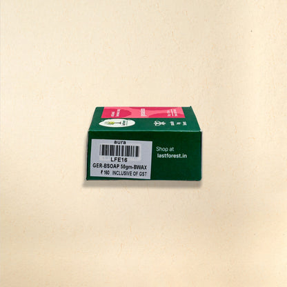 Geranium beeswax soap