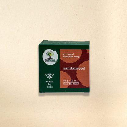 Sandalwood beeswax soap