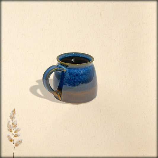 Tea Mug (blue brown)
