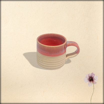 Line Cup (pink n white)