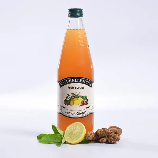 Naturellement Lemon Ginger Syrup Auroville