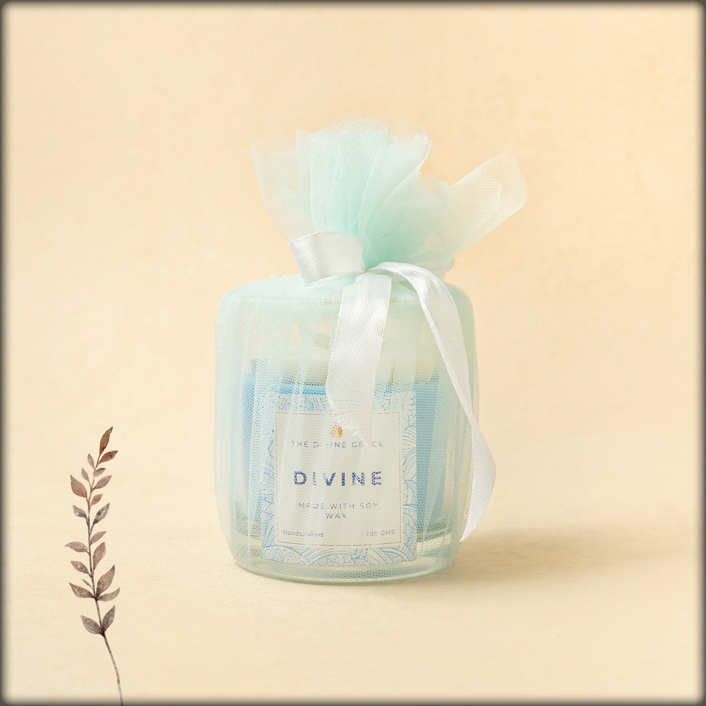 the divine grace divine pure soy wax candle