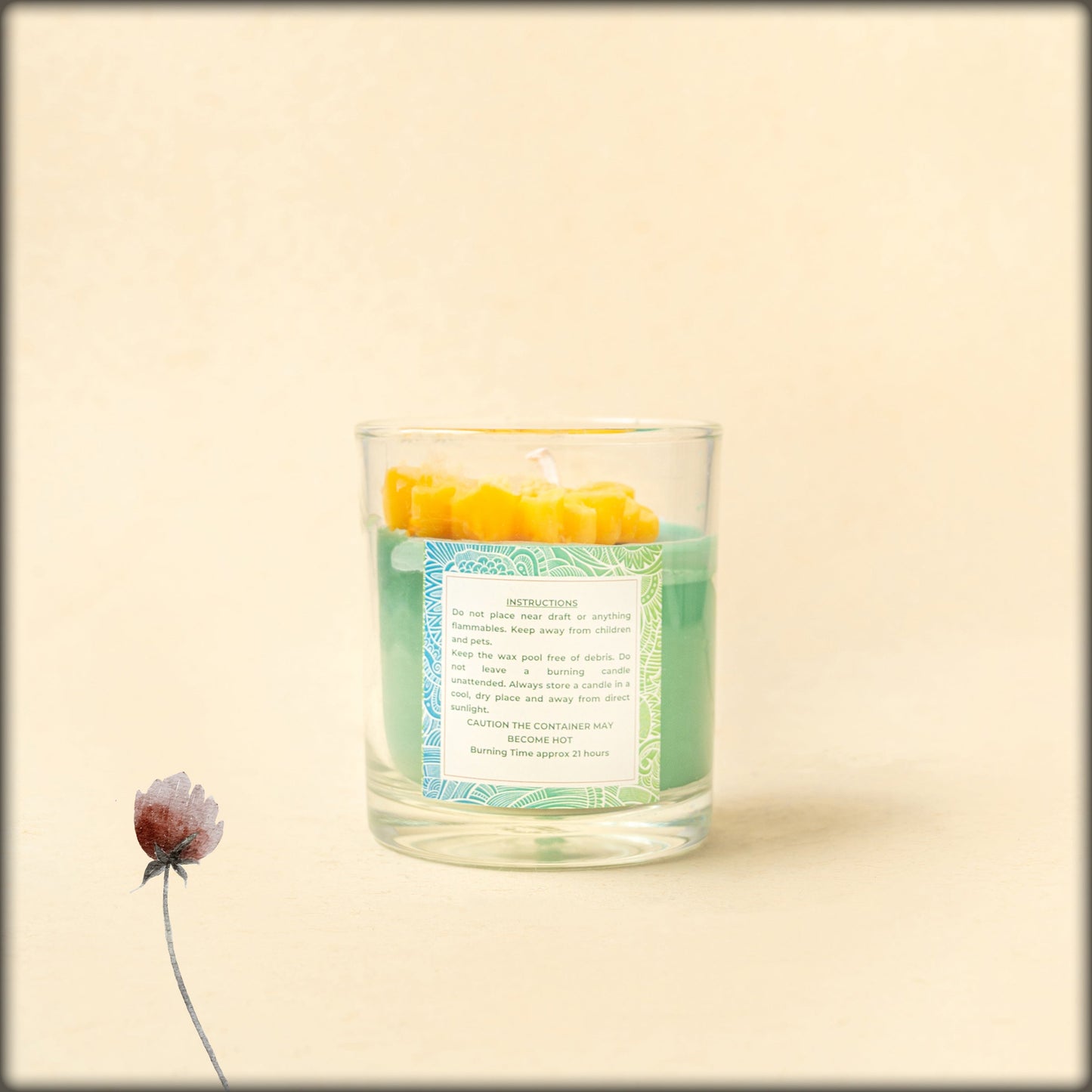 the divine grace lemongrass pure soy wax candle
