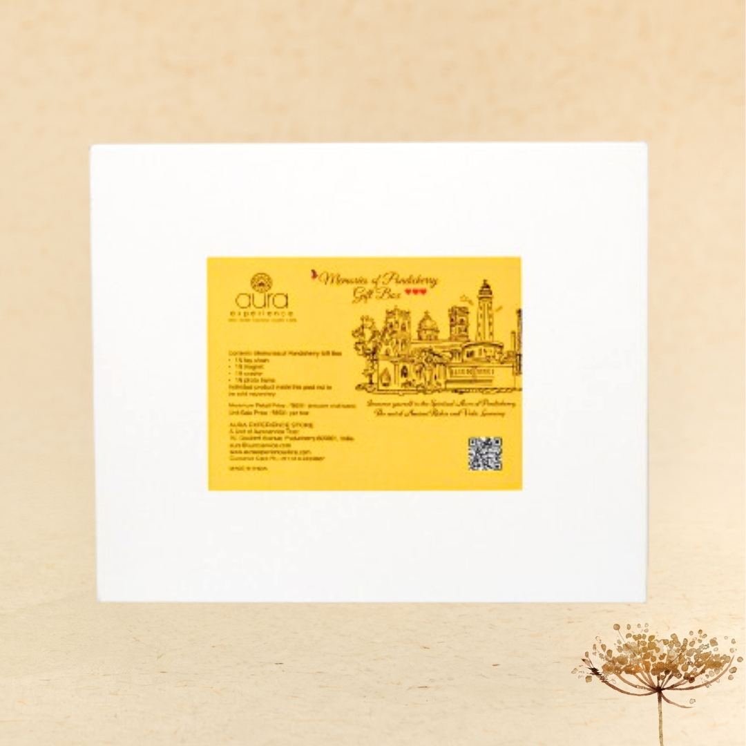 buy now Pondicherry souvenir gift set available at aura store pondicherry