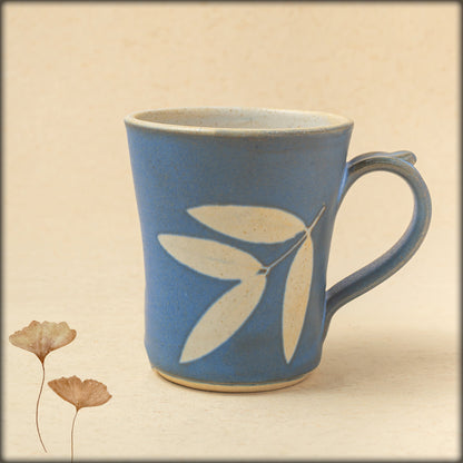 aura blue coffee mug