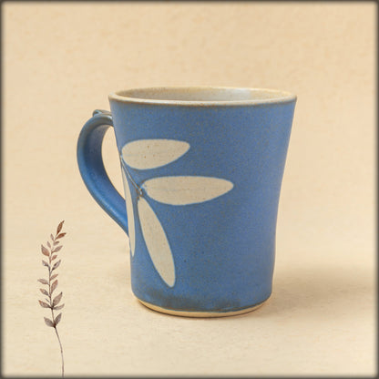 aura blue coffee mug