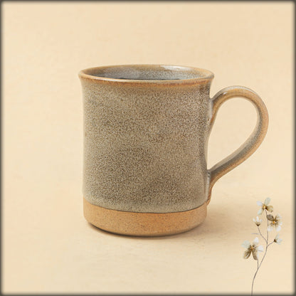 aura burgandy coffee mug